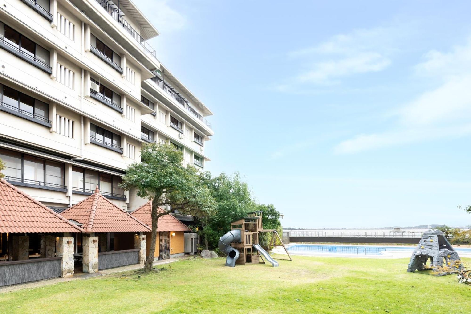 Hotel Ooedo Onsen Monogatari Premium Kaga Maruya Exterior foto